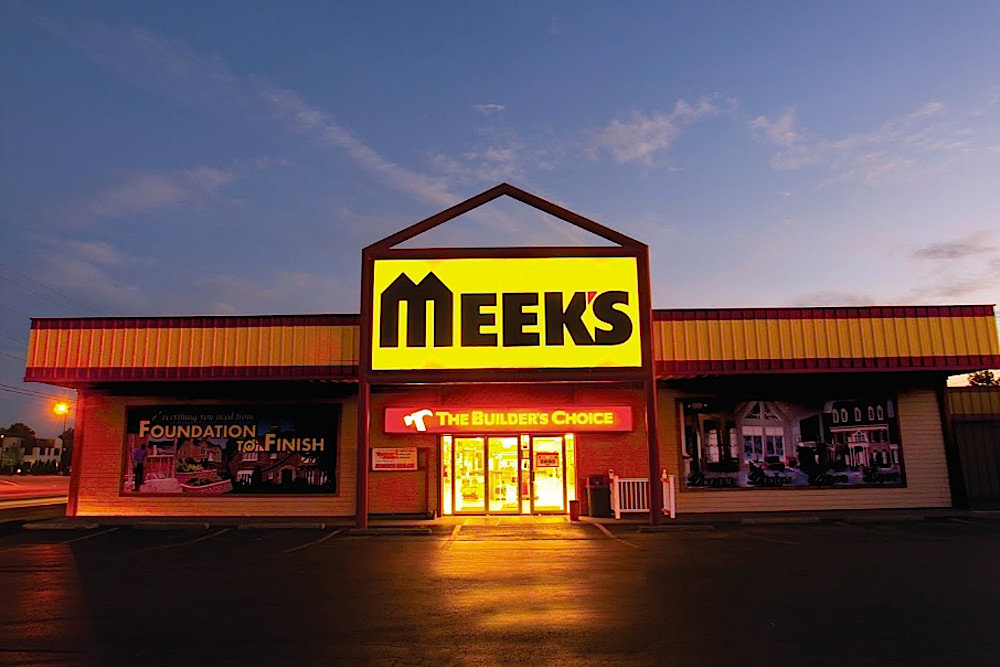 A Meek's store on East Sunshine Street has since been demolished after the company was acquired in 2018.